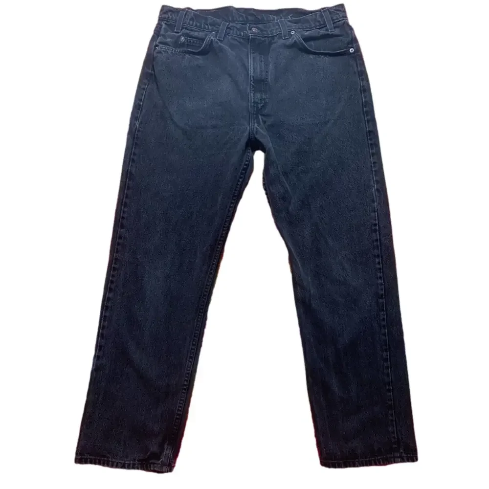 Vintage Levi 505 Orange Tab Black Jeans